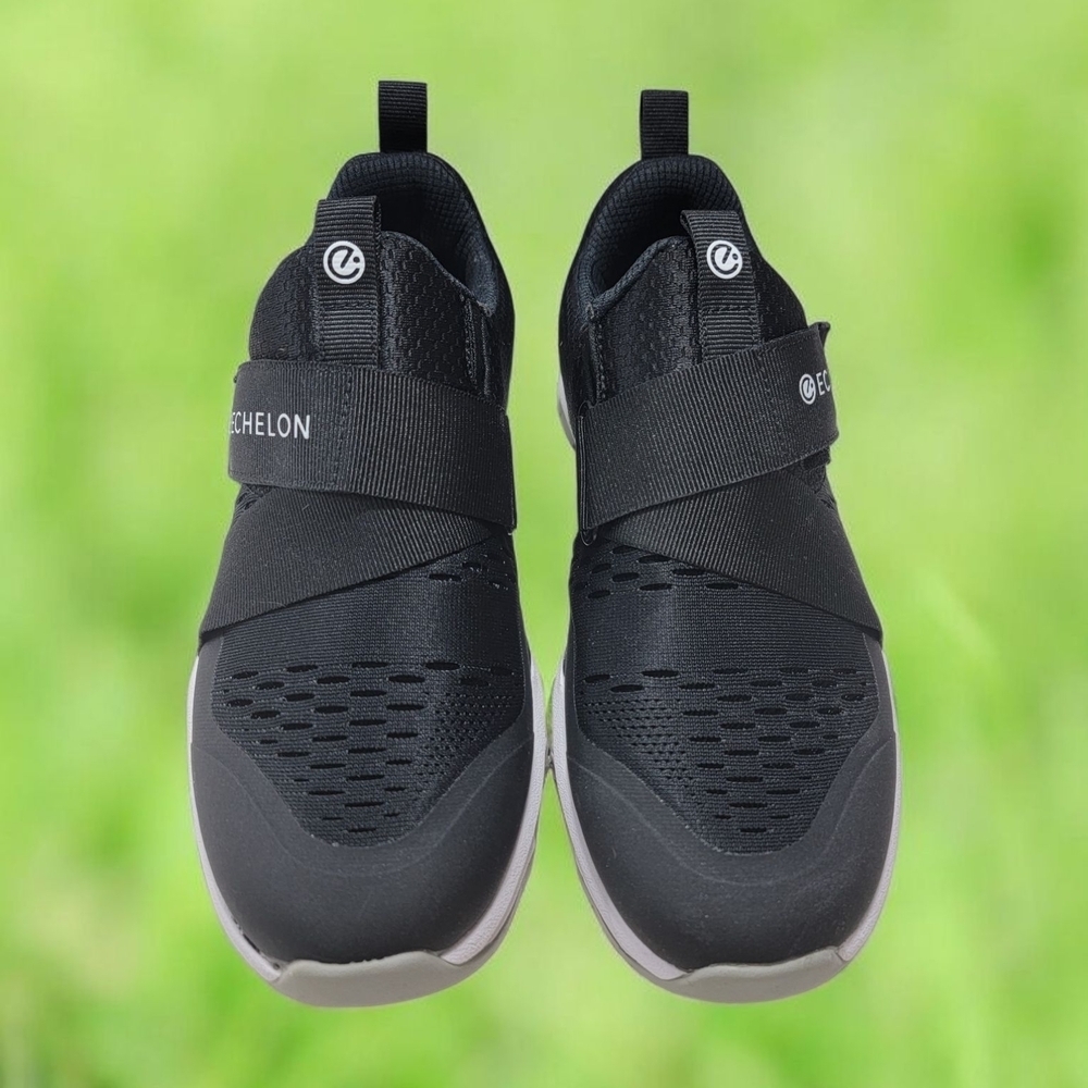 Perfect Echelon Unisex Mesh Black Indoor Slip On Cycling Athletic Shoes